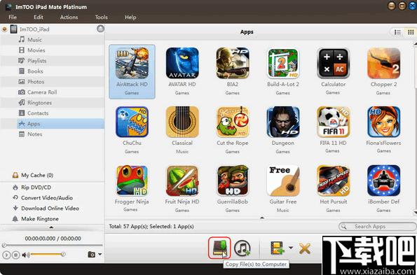 ImTOO iPad Mate Platinum下载,文件传输,数据备份,视频下载