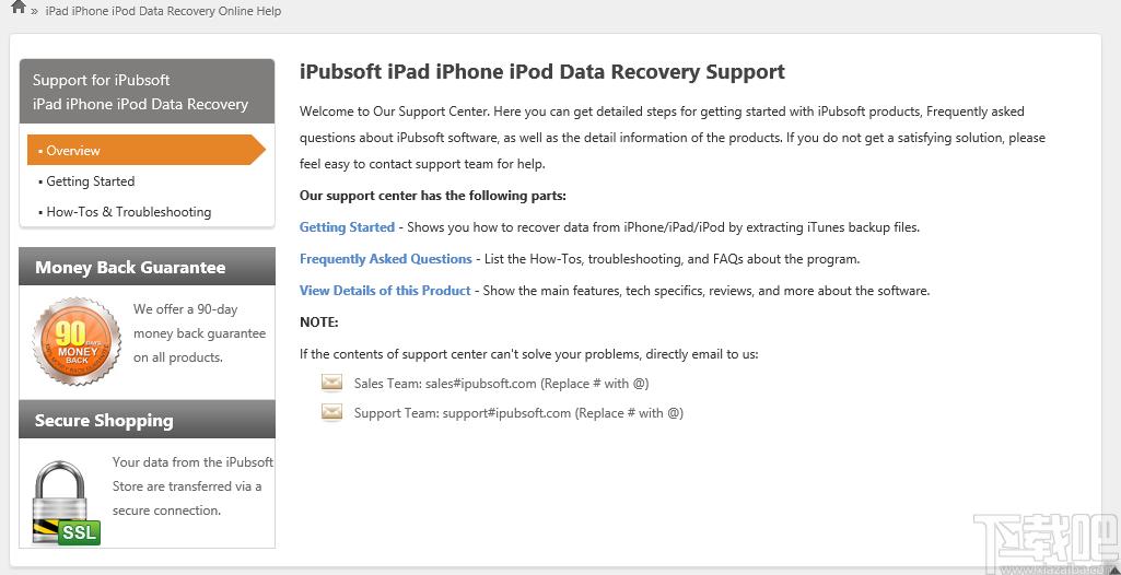 iPubsoft iPad iPod iPhone Data recovery下载,iPad数据恢复软件