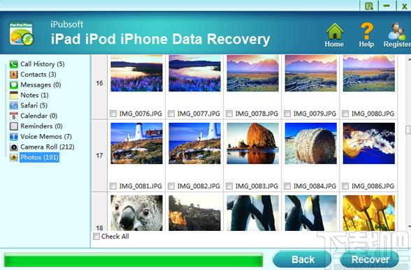 iPubsoft iPad iPod iPhone Data recovery下载,iPad数据恢复软件